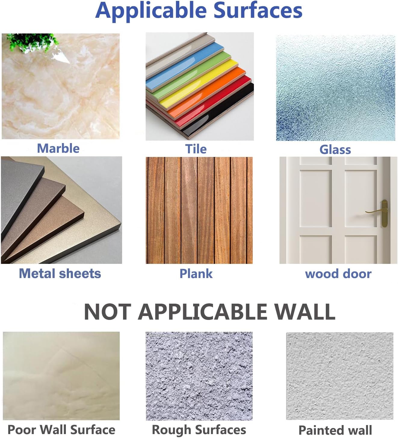 JINSHUNFA Adhesive Wall Hooks 13LB Heavy Duty No Drill Transparent Waterproof Hooks for Bathroom Kitchen Towel Coat 12 Pack - Image 7